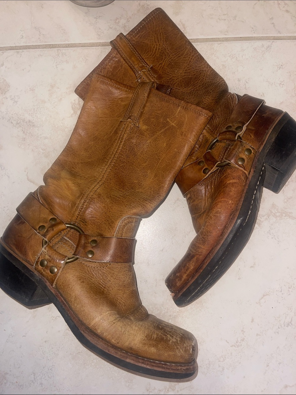 Frye Harness Boots